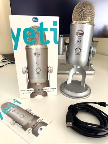 Blue yeti usb wired - blue, desktop