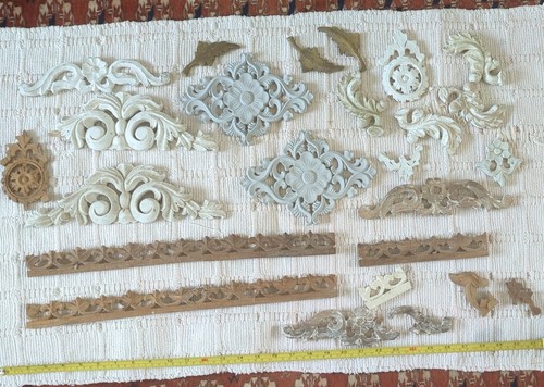Job lot wooden carved - lot,
