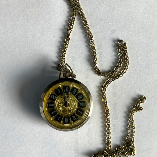 Quartz analogue pocket watch - quartz,