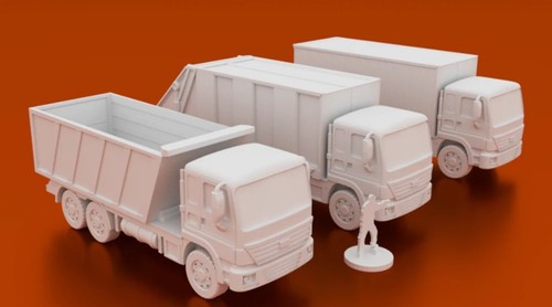 Flatbed truck marvel crisis - flatbed,