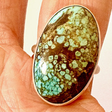 Navajo #8 Turquoise Ring Sz 6