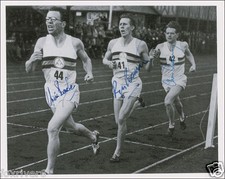 ROGER BANNISTER CHRIS BRASHER