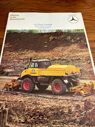 Mercedes benz unimog tractor - benz,