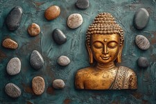 Buddha Canvas Picture Print