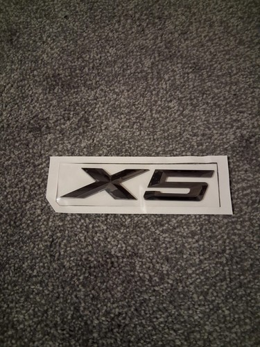 Black gloss car decal - black,