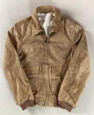 Zara man leather flight jacket - man,