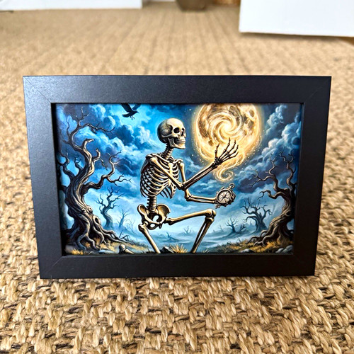 Framed small landscape print - small,
