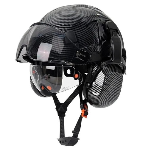 Carbon fiber safety helmet - carbon,