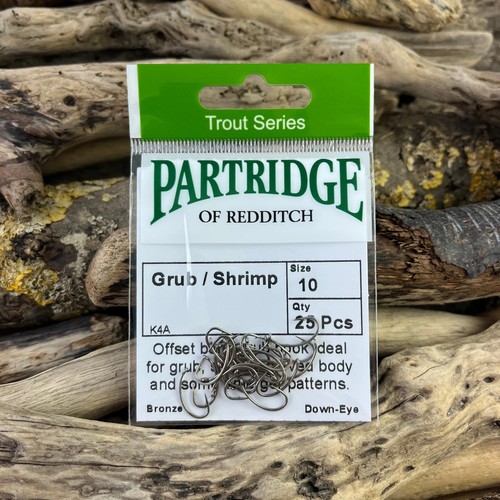 Partridge trout k4a grub - partridge, hooks