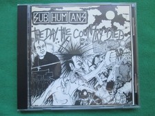 SUBHUMANS - THE DAY THE COUNTRY DIED - BLUURG RECORDS - PUNK / OI! - CD