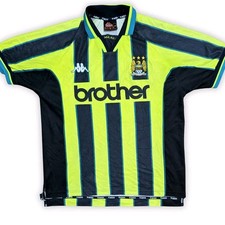 Kappa Man City 1998 1999 Away