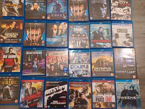 Blu ray mixed - bundle, job