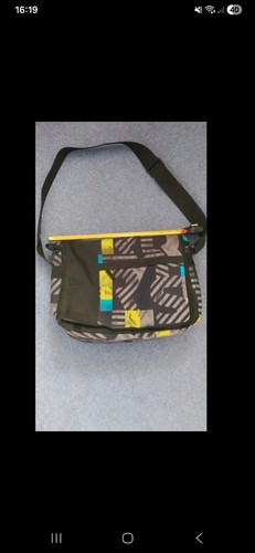 Quiksilver black messenger - black,