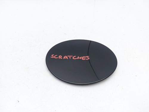 Fuel filler flap black - flap, in