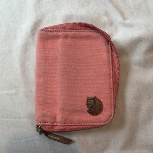 Fjallraven zip wallet pink - zip,