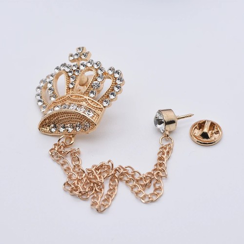 Men suit retro - retro, brooch