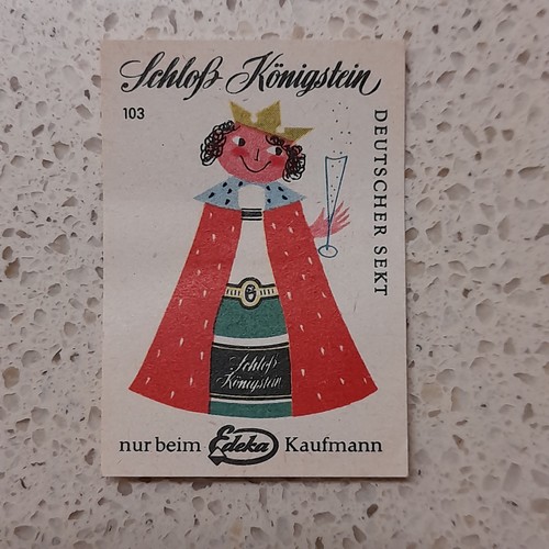 German vintage matchbox - vintage,