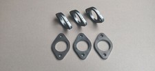 Ford V6 Exhaust Flanges - M. Steel, Essex V6, Capri, TVR, Marcos, Reliant EF0029