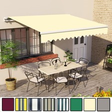 2 x 1.5m Manual Awning Garden