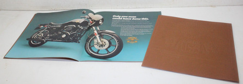 1977 harley embossed catalog - 1977,