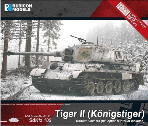 King tiger without zimmerit - without,