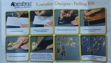 Kanban Everyday Designs Gold and Silver Foil Kit Including Peel Off Stickers