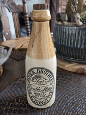 BEWICK BROTHERS DOUBLE STOUT  STONE  PICTORIAL STONEWARE GB, BLAYDON ON TYNE