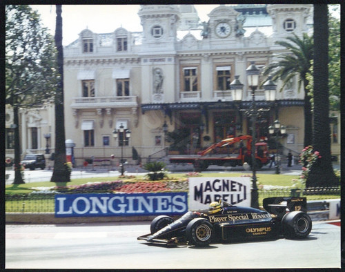 Ayrton senna lotus - monaco, 1985