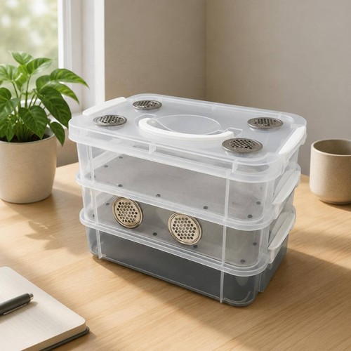 Mealworm breeding box sieve - breeding,