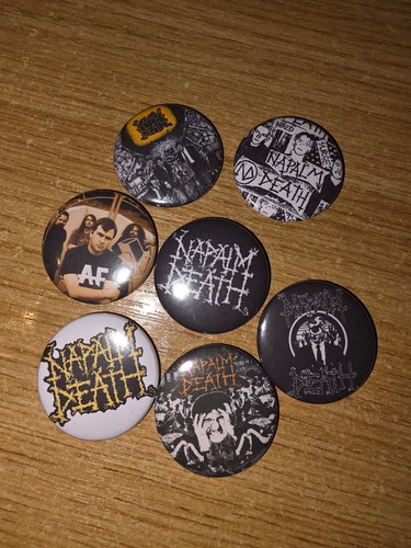 Napalm death pin - pin, button