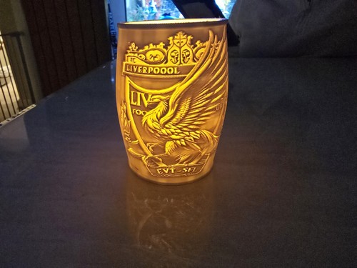 Liverpool tea light holder - fc,