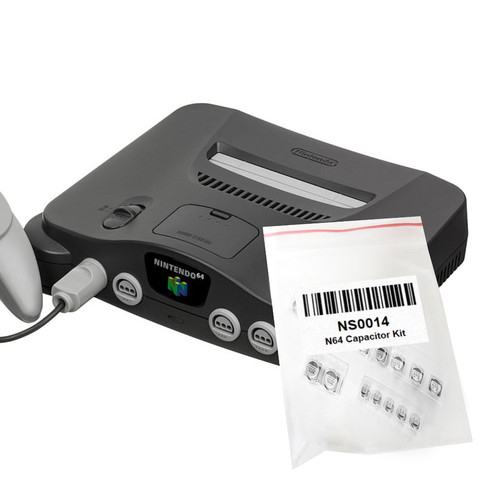 N64 nintendo capacitor kit - nintendo, 64