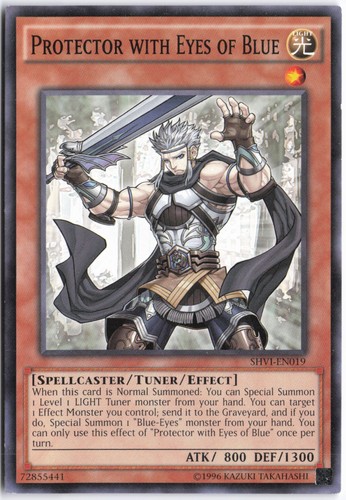 Yugioh protector with eyes - -,