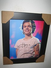 Harry Styles signed framed