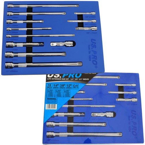 Pro 12pc socket extension - pro,