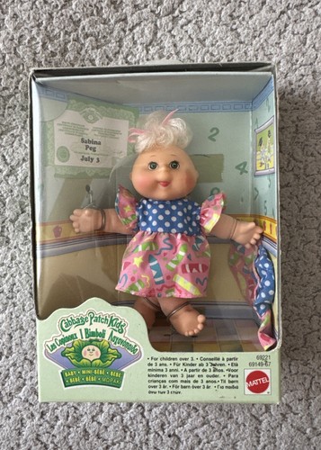 Cabbage patch kids baby - cabbage, doll