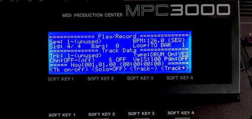 Akai mpc3000 mpc60mkii led - or,
