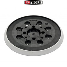 Bosch 2609256B61 Med-Hard Sanding Plate 125mm with 8 holes for Pex 300 / 400 AE