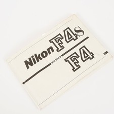 NIKON F4 & F4s  CAMERA - INSTRUCTION MANUAL- ***JAPANESE ONLY***