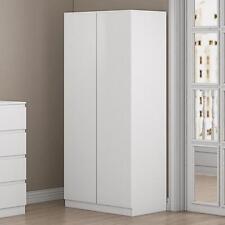 Tall White Double Door