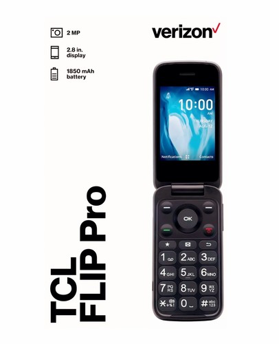 Verizon prepaid tcl - prepaid, flip