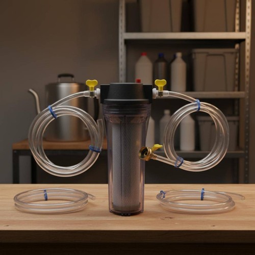 Tap water filter kit removes - water,