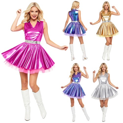 Women shiny metallic - uk, skater