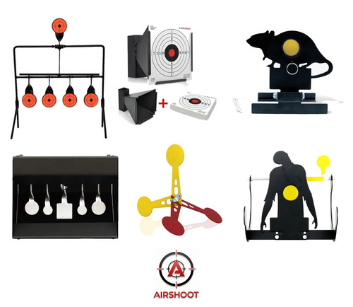 Metal air gun targets pellet - air,