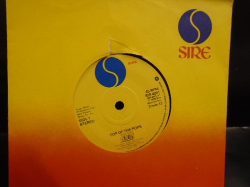 Rezillos top the pops - of,