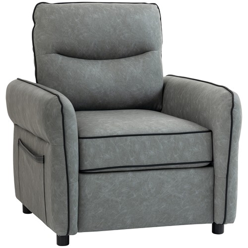 Homcom armchair faux - homcom, leather