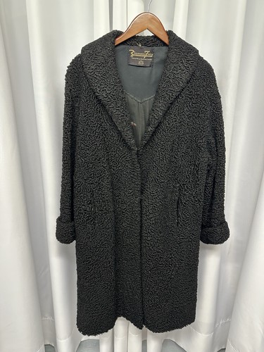 Vintage long black - vintage, curly