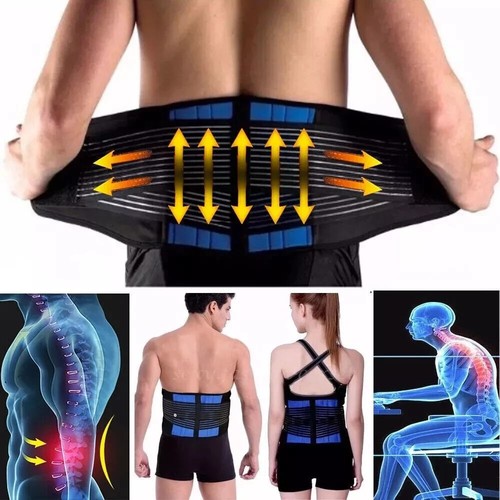 Adjustable back support belt - back,
