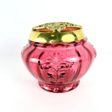 Vintage Fenton Melon Cranberry