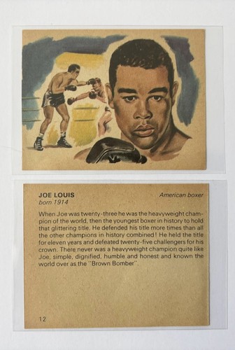 Vintage joe louis bancroft - joe,